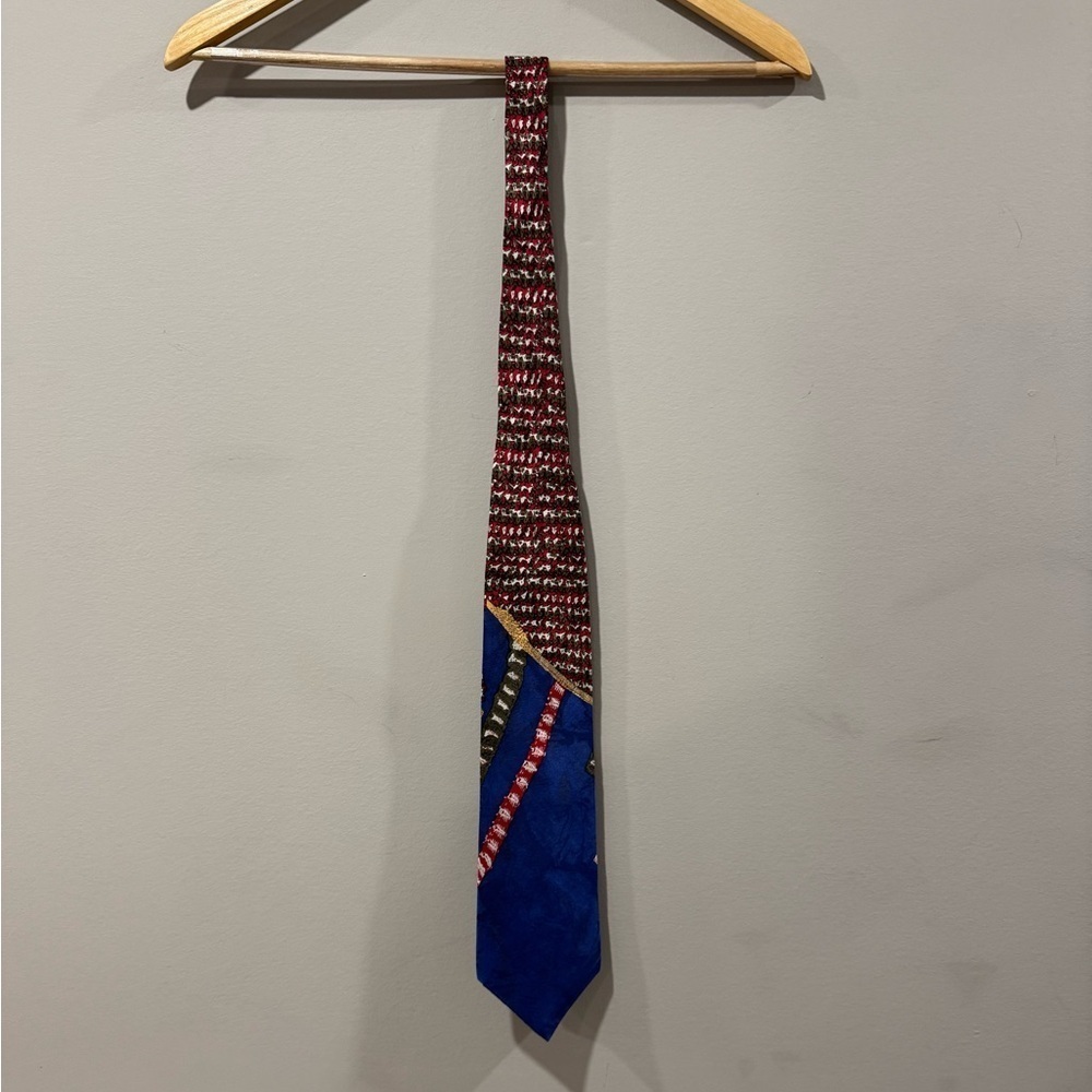 Vintage COOGI Australia Colourful Silk Tie - Rare